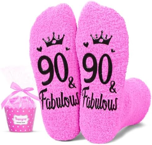 HAPPYPOP Birthday Socks Ideas - Birthday Gift for 75 80 85 90 95 ...