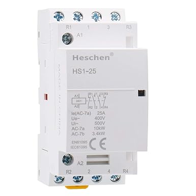 Haushalts-Wechselstromschütz CJX2-1210 - 3-polig Für DIN-Schiene 24V AC