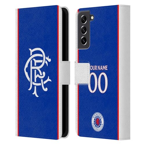 Étui portefeuille Samsung S21 FE 5G Rangers FC protection cuir personnalisable