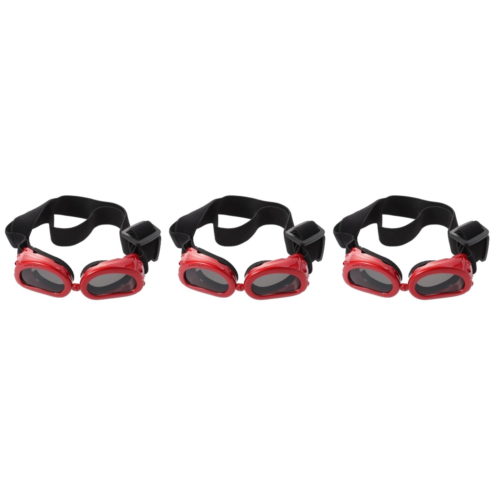 Lunettes pour chien avec sangle réglable protection yeux lot de 3