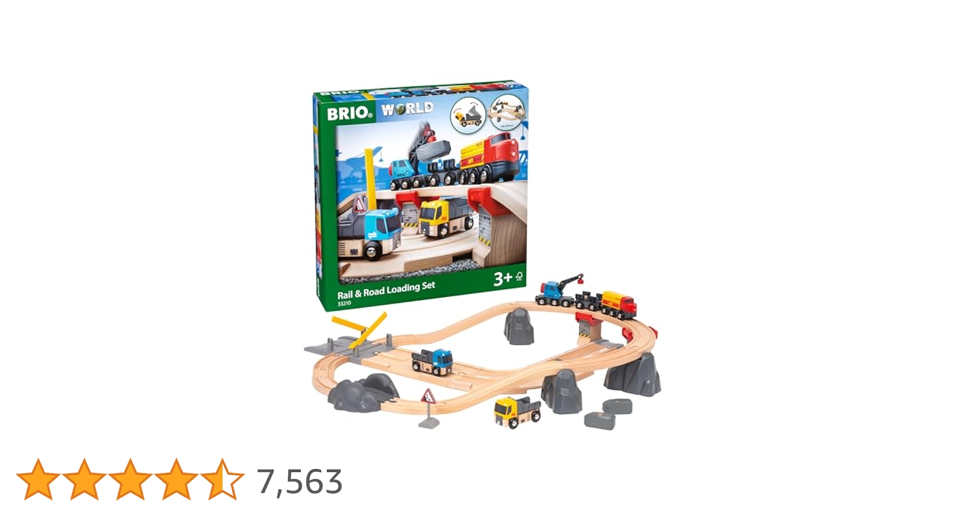 BRIO Rail & Road Loading Set 33210と、電車他 Buy BRIO 33210 Rail & Road Loading Train Set online | eBay