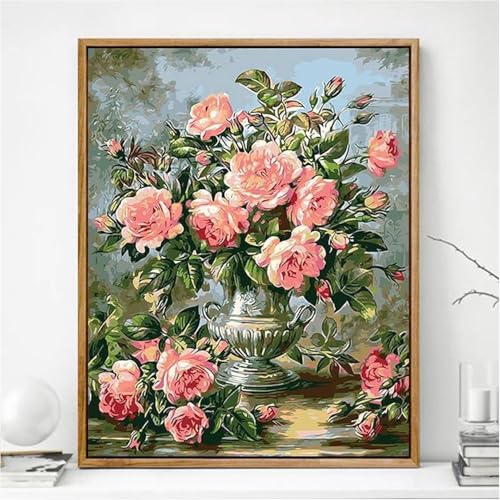 Image of 9x12 Canvas Floating Frame,0.9 inch Deep Canvas Frame,Walnut Brown | HUACANVAS Canvas Floater Frame,Floater Frame for Canvas Painting,Floating Frames for Wall Decor(9 inchx12 inch,Walnut Brown)