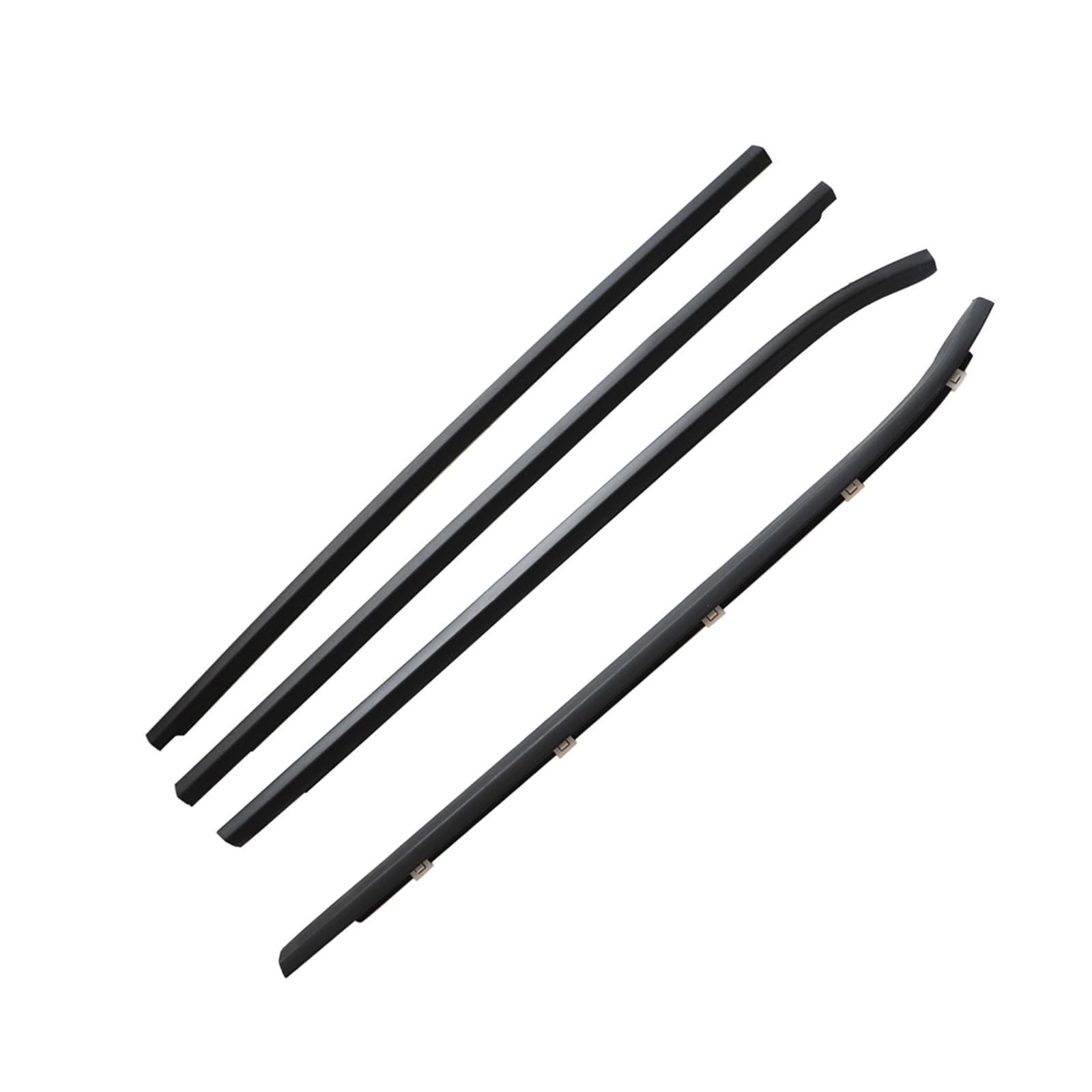 Jbpihzt One Color Windows Rubber Sealing Weatherstrip For Hyundai I30 Fd Hatch 2008-2011 822102L000 Side Door Outer Belt