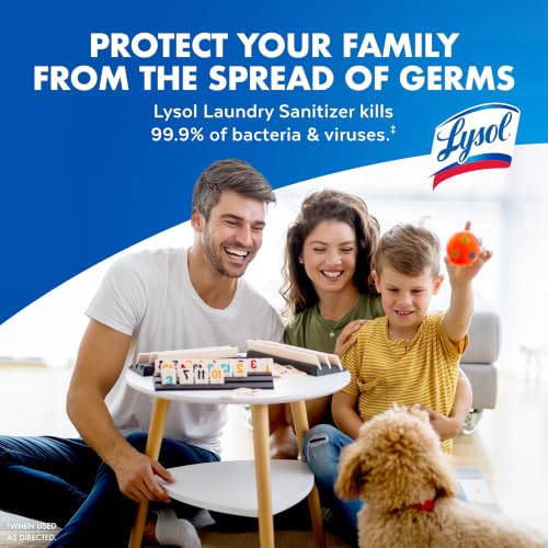 [SnS, AC] $8.43 | 90-Oz Lysol Laundry Sanitizer (Free & Clear) - image 9