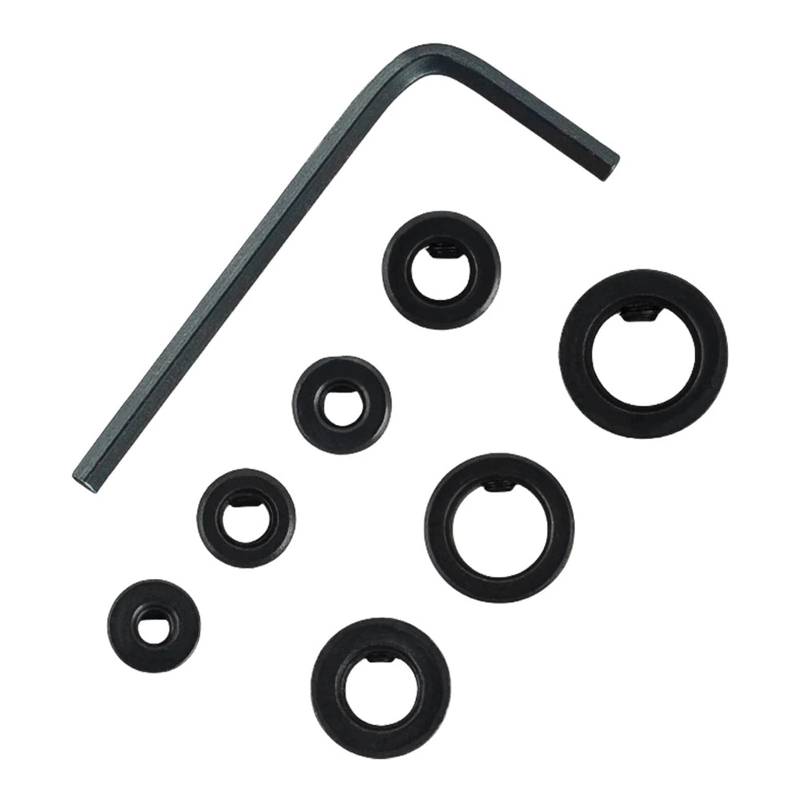 Bghyjkol Stylea Drill Depth Stop Drill Stoper Collar Set Stop Bit Ring Shaft Limit Metric Lock Steel Press Depth Ajustable Positioner(Stylea)