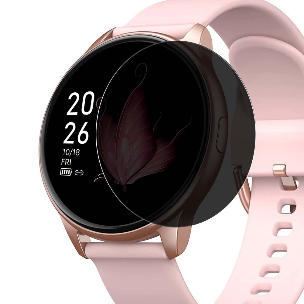 Privacy Screen Protector, compatible with MoreFit SW220 1.3" Smartwatch Smart Watch Anti Spy Film TPU Guard （ Not Tempered Glass Protectors ）