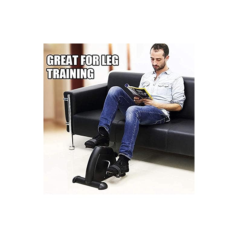 Mini Exercise Bike, AGM Under Desk Bike Pedal Exerciser Foot Cycle Arm