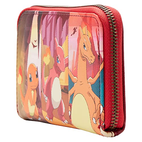 Loungefly Pokemon Charmander Evolutions Zip Around Wallet2