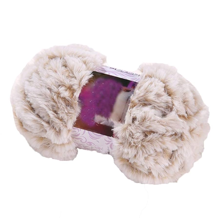 andmary Fluffy loose knit ベージュ Fluffy loose knit