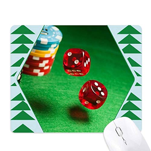 Tapis de souris green pine tree en caoutchouc pour table verte