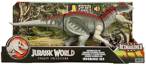 MAGNETOE Jurassic Real Feel Indominus Rex, Reimagined Dinosaurier Actionfigur