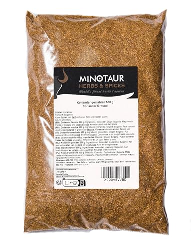 Minotaur Spices | Koriander gemahlen | 2 x 500g (1 Kg)