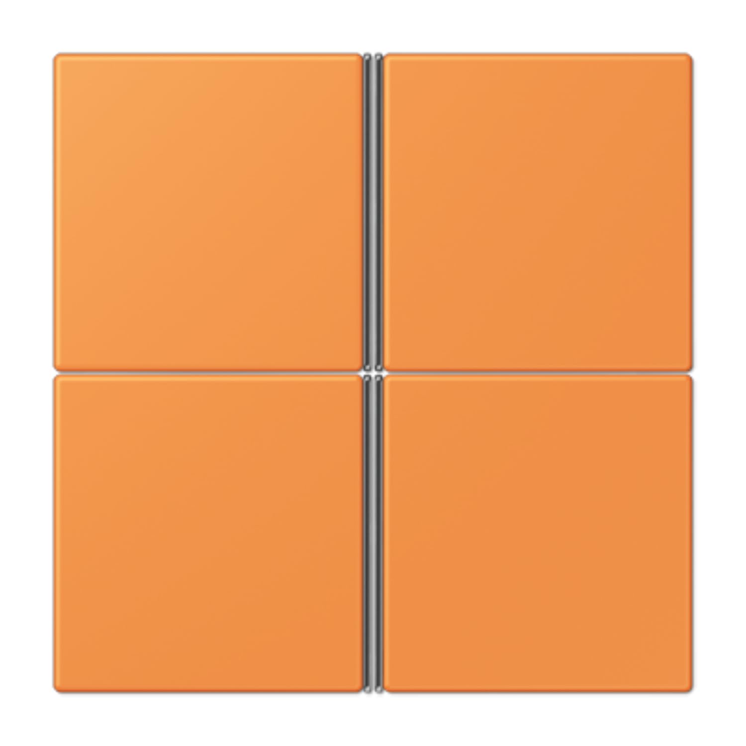 Jeu de touches F40 : centralisez 4 phases avec l'enjoliveur JUNG LC404TSA225