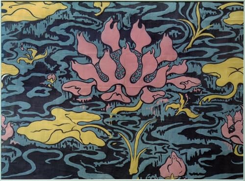 Peinture murale nénuphar Paul Ranson pour raviver un mur de salon vide et sans relief