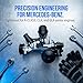 AMCC Engine Water Pump Compatible with Mercedes-Benz A-CLASS (W176) B-CLASS (W246, W242) CLA Coupe (C117) CLA Shooting Brake (X117) (X156) GLA 250 4Matic 2.0L Replace：2702000401