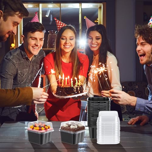 Save 28% on LemonRoad 25-Pack 8oz Dessert Cups with Lids & Spoons