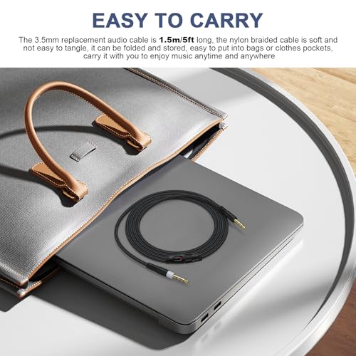 Cable de audio Zosvoses 3.5mm para auriculares gaming 1.5 m miniatura 6