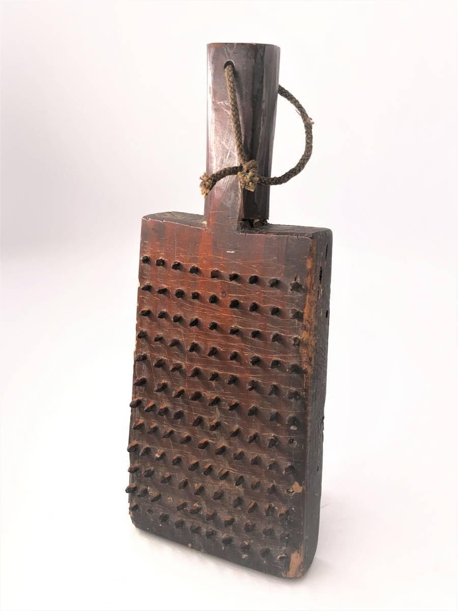 鬼おろし 木製おろし器 室町時代 蔵出品 N0605E - WWW