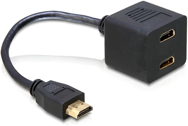 DeLOCK Adapter HDMI male HDMI female HDMI HDMI cavo interfaccia adattatore DeLOCK Adapter HDMI male HDMI female HDMI HDMI cavo interfaccia adattatore