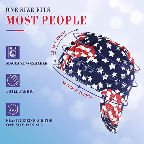 TRQWH 3 Pcs Cotton Welding Caps