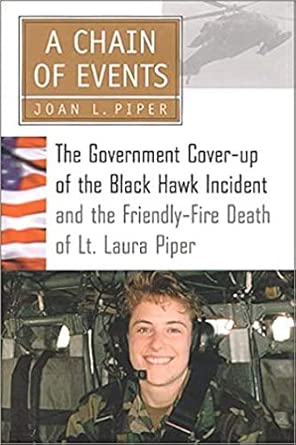A Chain of Events: The Government Cover-Up of the Black Hawk Incident and the Friendly-Fire Death of Lt. Laura Piper book cover