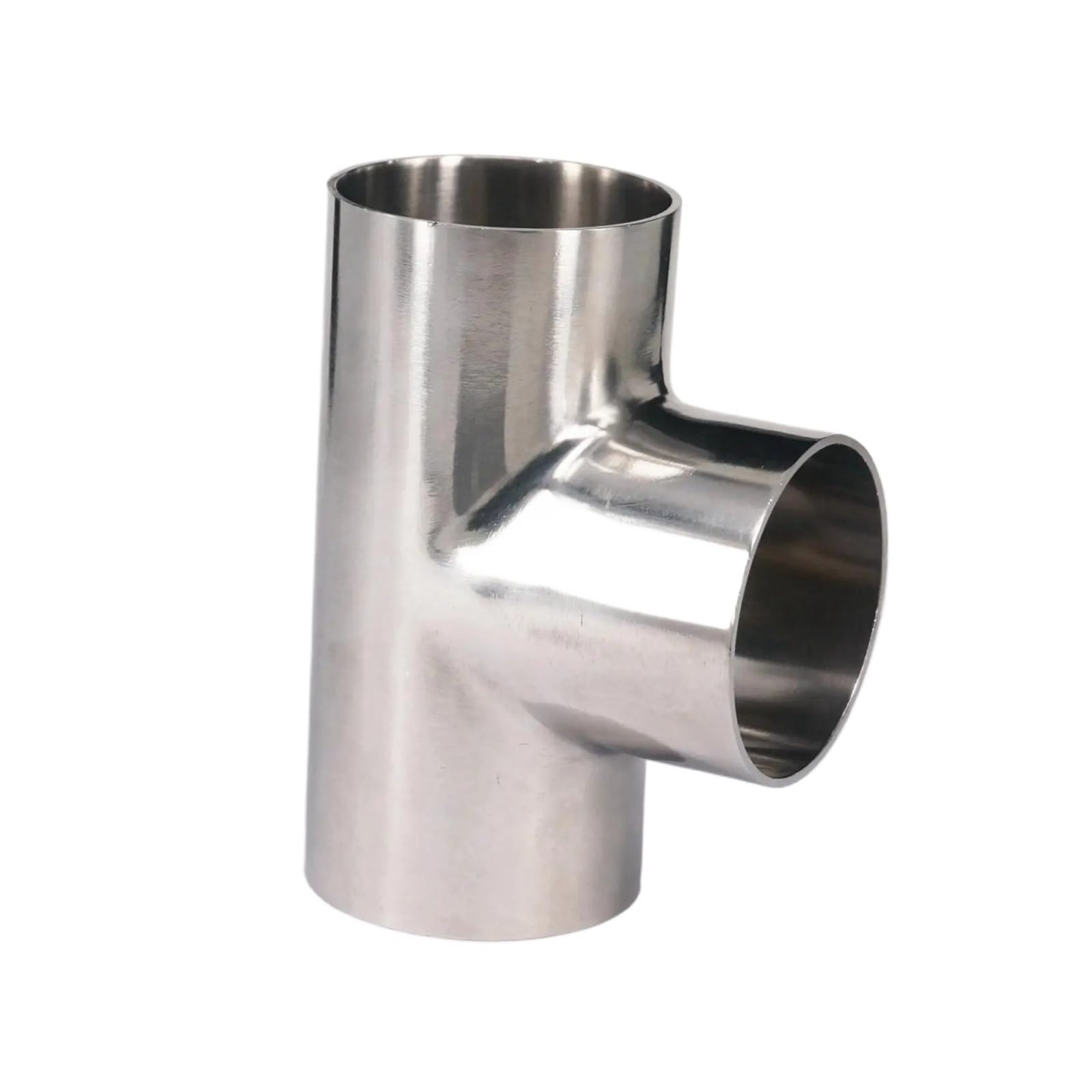AARTERZZA 57mm O/D 304 Stainless Steel Weld Tee Connector Pipe Fitting