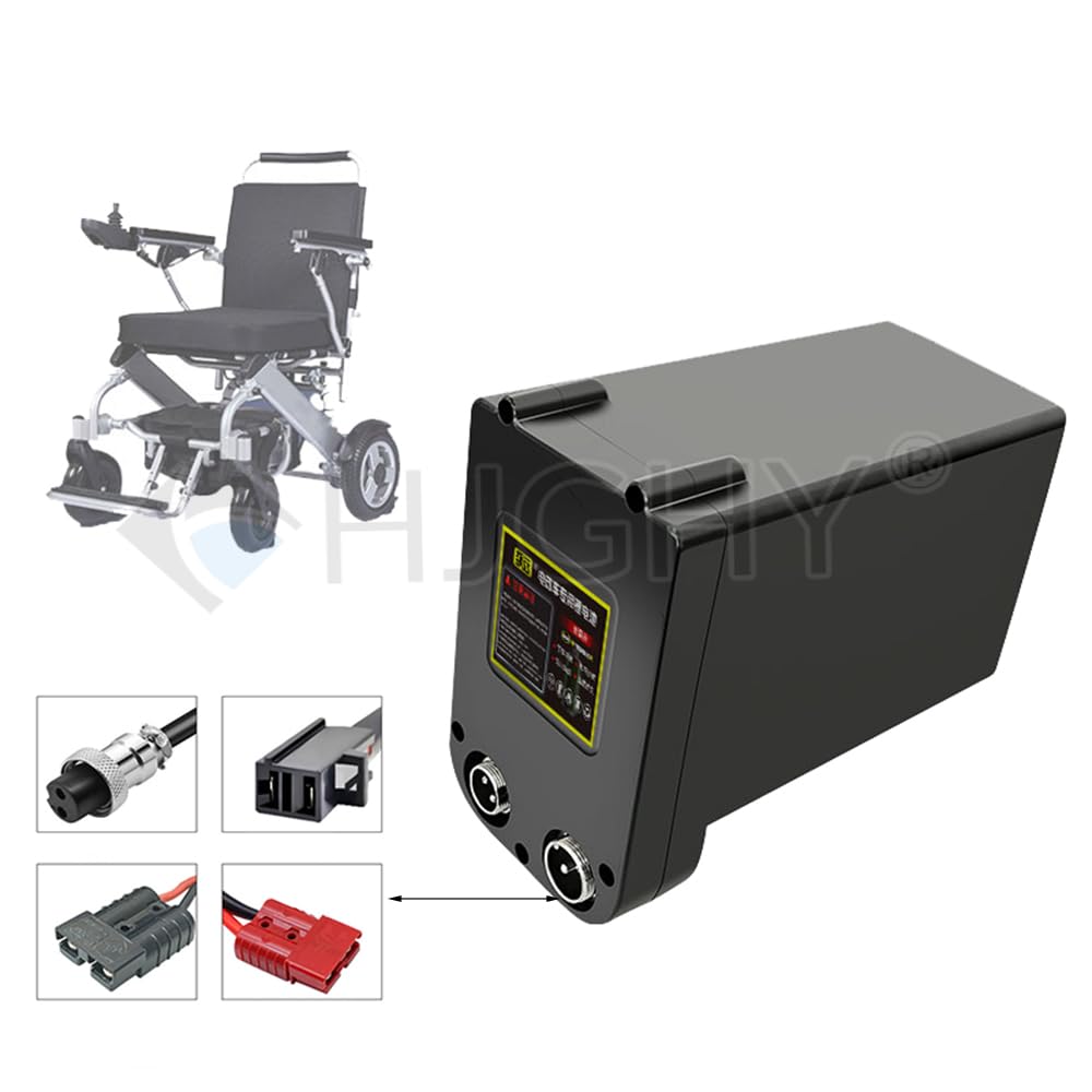 Paquete de baterías de Litio de 24 V 6 Ah 8 Ah 10 Ah 12 Ah 15 Ah Batería para Silla de Ruedas eléctrica de 24 V Paquete de baterías de Litio con Cargador