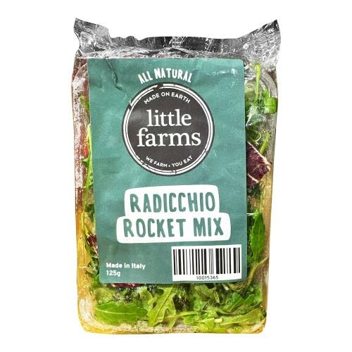 Little Farms Radiocchio Rocket Mix 125g
