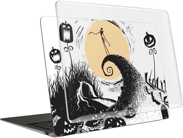 Skinit Case + Skin Compatible with MacBook Air 13in M1 (2021) - Officially Licensed Disney Jack Skellington Pumpkin King Design
