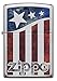 Zippo American Flag High Polish Chrome Pocket Lighter