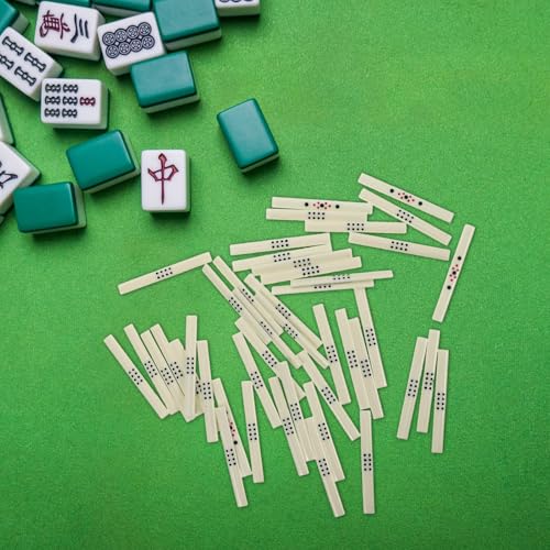 Set de 44 Accesorios para Mahjong con Palitos de Puntaje miniatura 6