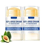 2 Stück Hydrating and Anti-Cracking Foot Cream, Aktualisierung Feuchtigkeitsspendende und Anti-Riss-Fußcreme, Fußpflegecreme Lindert extreme Trockenheit und Rissbildung der Füße