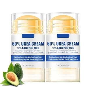 2 Stück Hydrating and Anti-Cracking Foot Cream, Aktualisierung Feuchtigkeitsspendende und Anti-Riss-Fußcreme, Fußpflegecreme Lindert extreme Trockenheit und Rissbildung der Füße