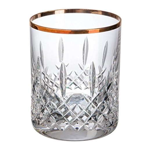 Cristal de Bohemia Blues Filo Vasos Bajos, Cristal, 32x24x8 cm, 6 Unidades