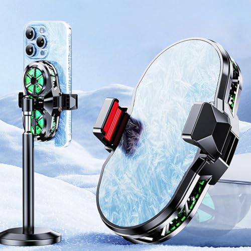 Enfriador magnético de smartphone y tablet con doble semiconductor y clip disipador de calor 3