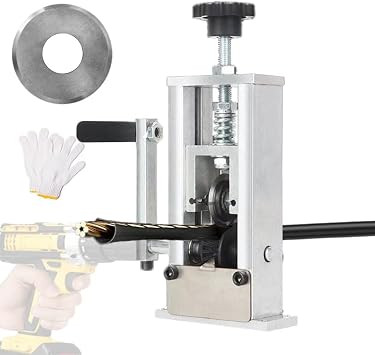 Wire Stripper Manual Cable Stripper Small Cable Stripper Cable Stripping  1mm- 25mm Cable Insulation Removal Stripping Machine Manual Insulation Removal Wiring Removal Cable Stripping Tool for Copper