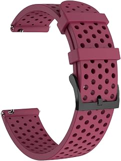 EGSDSE Pulseira de relógio de silicone de 20 mm para SUunto 3 pulseira de relógio fitness para Polar Ignite/2/Unite Smartwatch cinto Writband