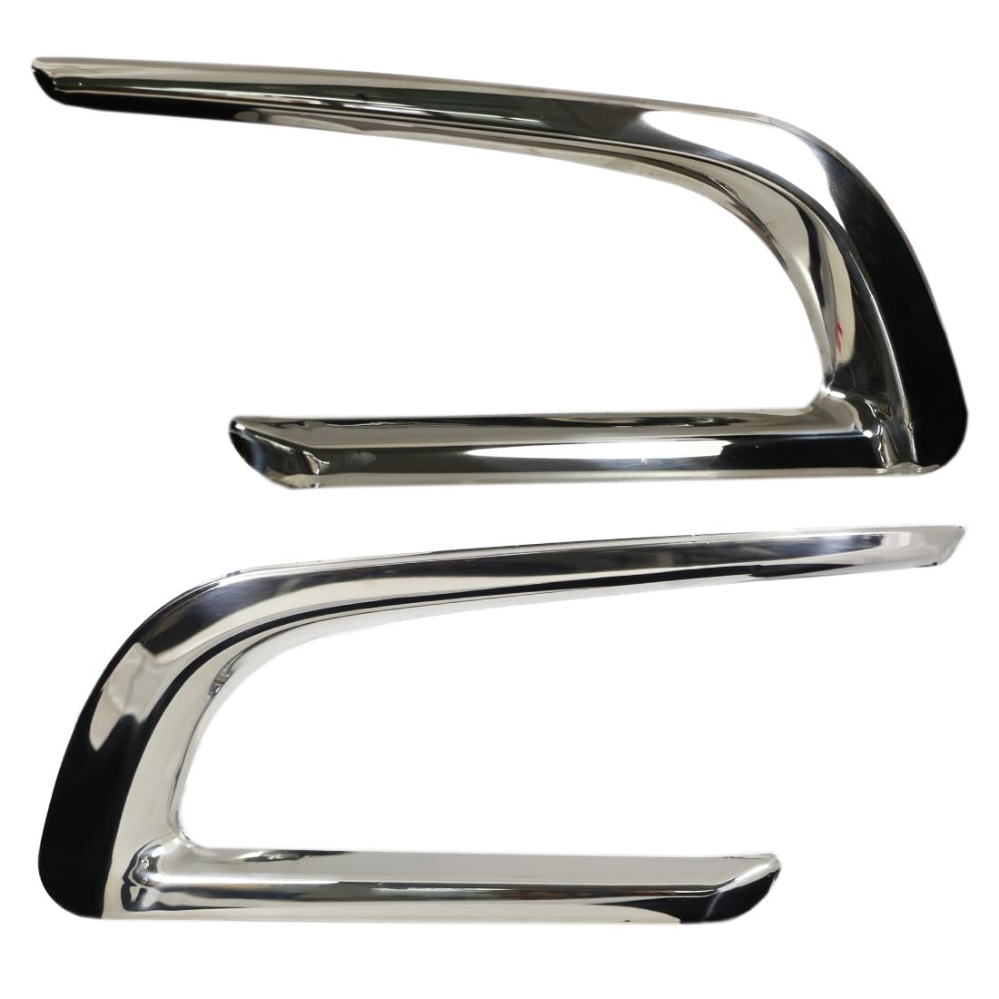 Ornamentos de acero inoxidable para Scania P R de 2010 a 2016, OEM 1870595 y 1870596, acabado pulido, 2 unidades