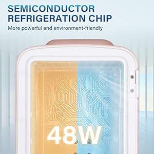 Simple Deluxe Mini Fridge, 4L/6 Can Portable Cooler & Warmer Freon-Free Small Refrigerator Provide Compact Storage for Skincare, Beverage, Food, Cosmetics, 4 L, Pink Simple Deluxe Mini Fridge 4L6 Can Portable Cooler Warmer Freon Free Small Refrigerator Provide Compact Storage for Skincare Beverage Food Cosmetics 4 L Pink