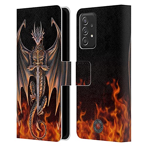 Coque portefeuille Samsung Galaxy A53 5G cuir anti-choc étui rabat magnétique Anne Stokes