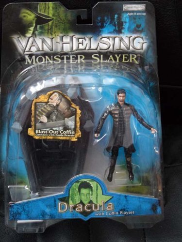 Jakks Pacific - Van Helsing Monster Slayer DRACULA Action Figure w/ Coffin Playset by Jakks Pacific
