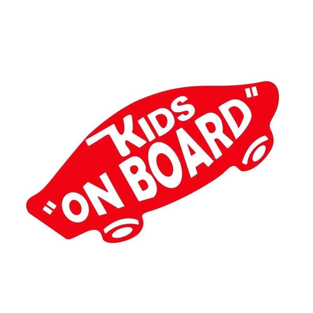 Auto Accessory Driving Safety Warning Signs Decal Waterproof Auto Exterior Decoration Sticker Accessories(Glossy Red)