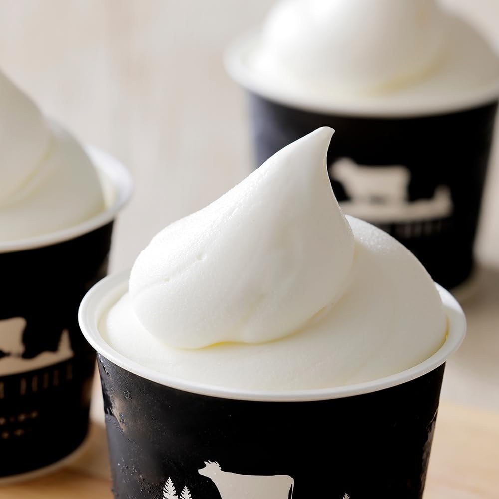 Amazon.co.jp: ドリームヒル 牧場のA2ミルク 生ソフトクリーム 130ml×8