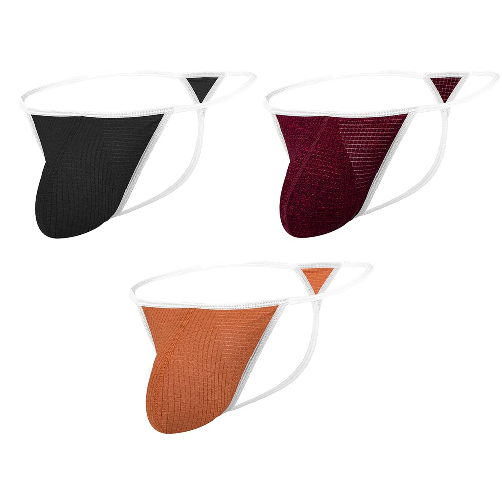 Tangas para hombre, sexy, suave y cómoda, con material ligero y transpirable