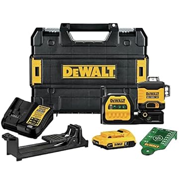 dewalt laser level green