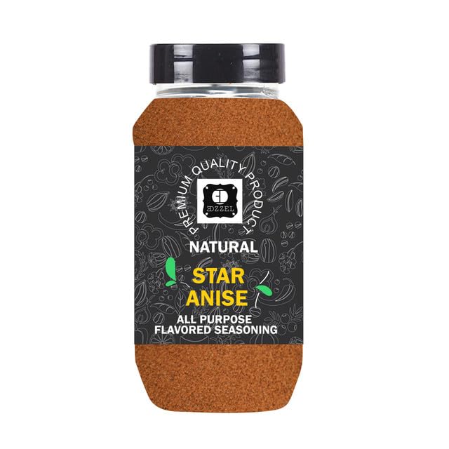 EDZZEL Anís estrellado natural de, caja de 150 gramos (juego de 1)