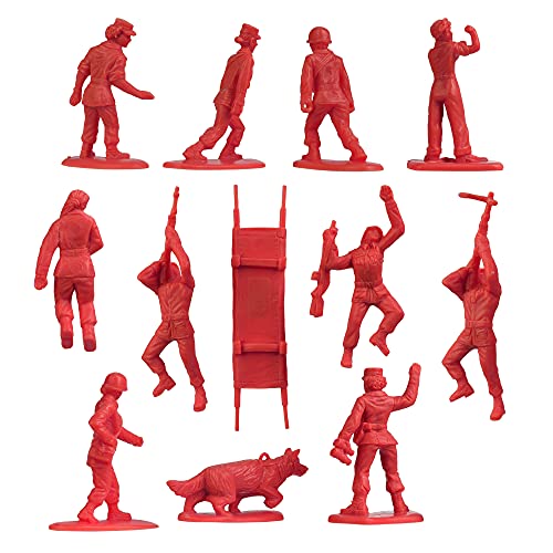 Figuras de Acción Soldados Mujeres Ejército BMC 36 pzas miniatura 7