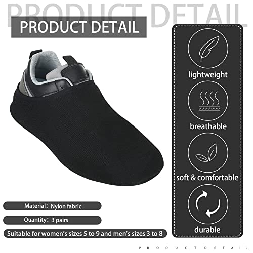 Handepo Dance Shoe Covers Sports Socks For Carpet Floors Women'S Yoga Socks For Dancing Ballet Outdoors thumb #2