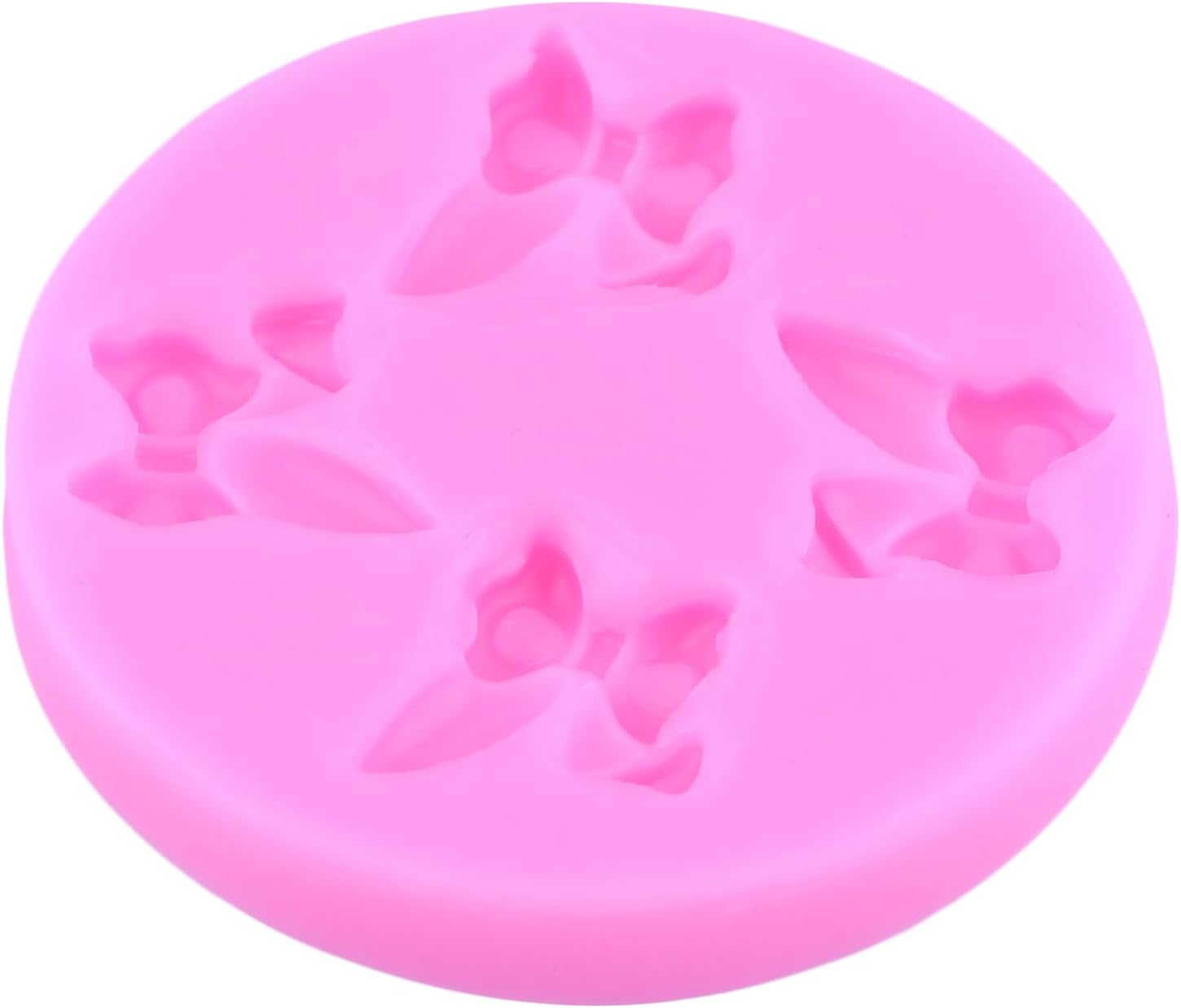Mujiang Easter Fondant Molds Bunny Ears Silicone Mold Set of 4 image 5