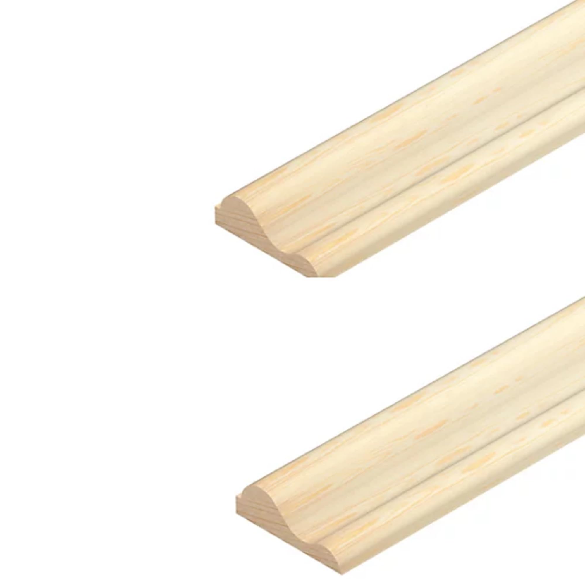 28x9 Pine Decorative Panel Moulding Dado Rail 1m x 4 Total 4 Meters tm775